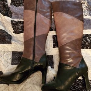 Naturalizer knee high leather boots